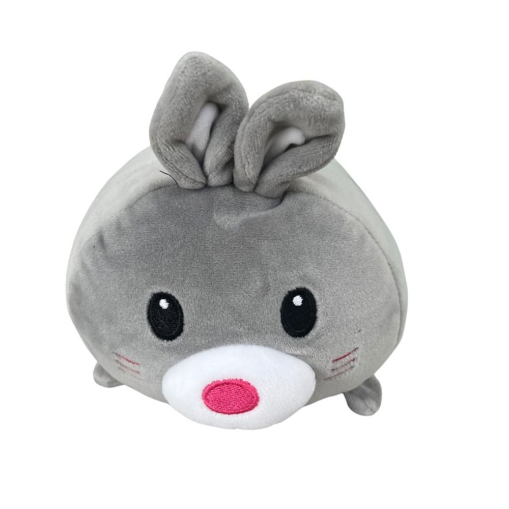 FIESTA || PLUSH BUNNY TOY || GREY, WHITE, BLACK, PINK